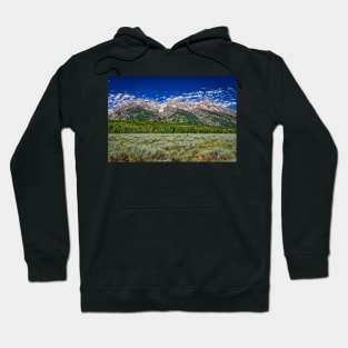 Grand Teton Mountain Range Hoodie